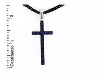 Collana Recarlo Uomo in Oro Zaffiro XE 088/BZAFD - XE 088/BZAFD